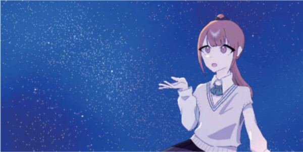 中2E 星屑夜図ー光で巡る宇宙のカタチー